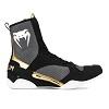 Venum - Zapatillas de Boxeo / Elite / Negro-Blanco-Oro